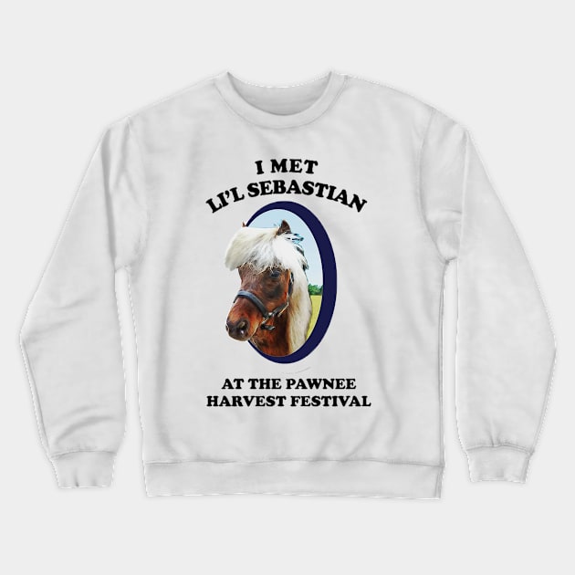 Li'l Sebastian Parks and Rec Crewneck Sweatshirt by ematzzz